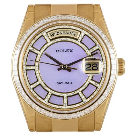 rolex day-date mother of pearl dial price